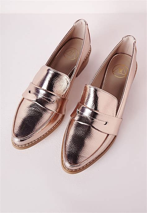 sneakers rose gold|rose gold loafers women's.